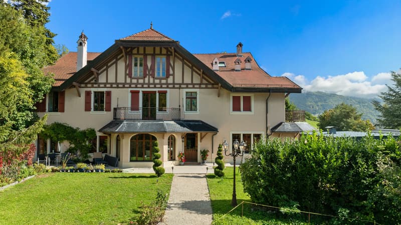 Domaine d'exception en surplomb de la Riviera, vue imprenable sur le Lac Léman (5)