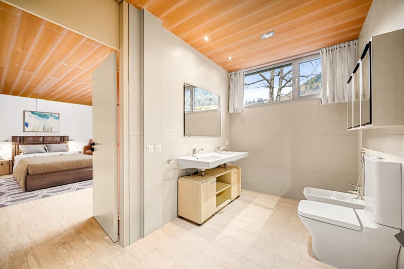 Superbe villa de plain pied avec appartement indépendant - Chernex (10)