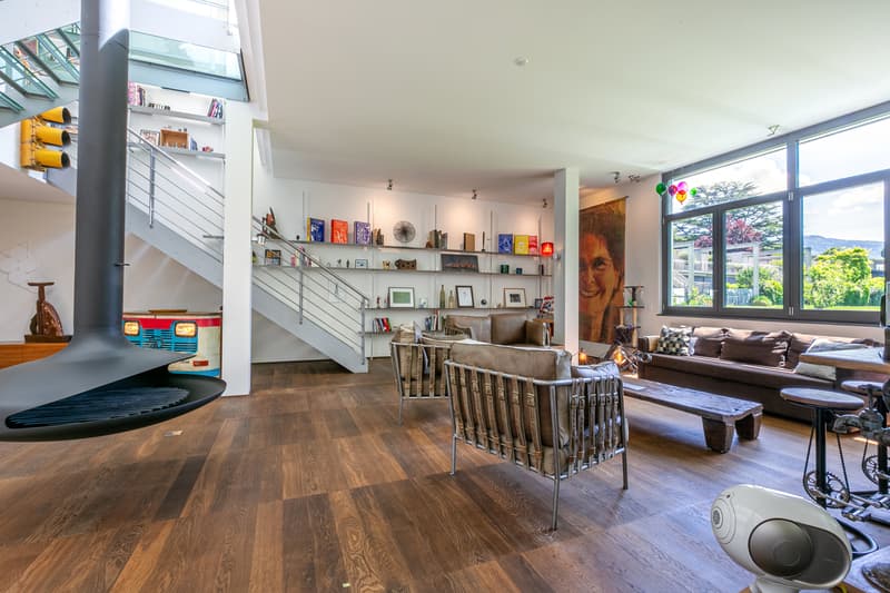 Superbe loft duplex de 338 m², terrasse, parc 3ha, proche de Carouge (5)