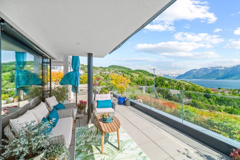 Belle propriété moderne avec vue panoramique à Lutry (7)