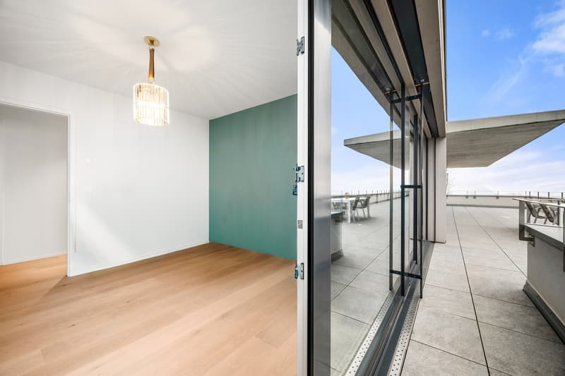 Superbe attique moderne avec vue panoramique proche de Montreux (12)