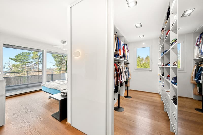 Magnifique duplex et attique moderne avec vue lac à Lausanne (12)