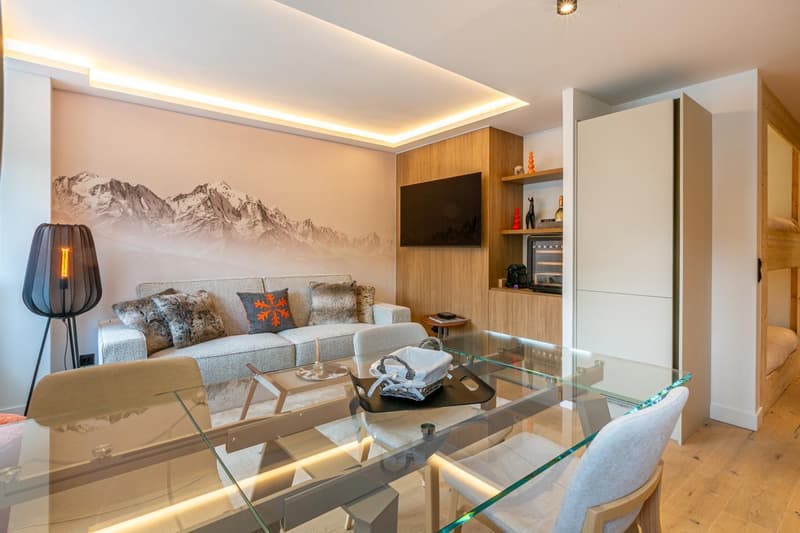 Superbe T2 Bis en centre ville de Megève, le Chamois (8)