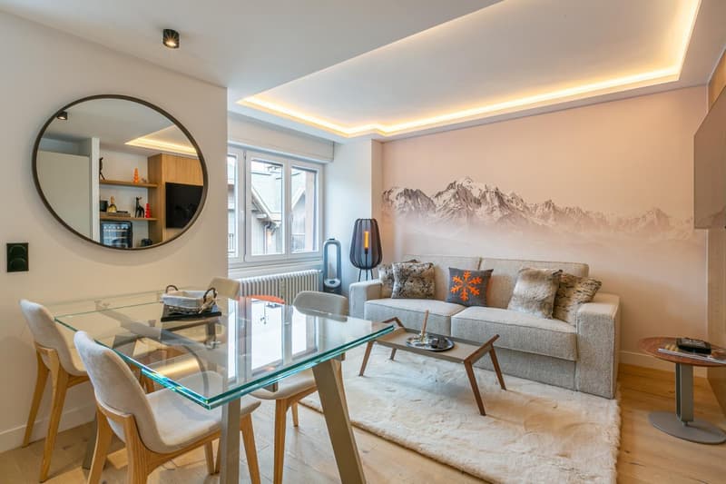 Superbe T2 Bis en centre ville de Megève, le Chamois (1)
