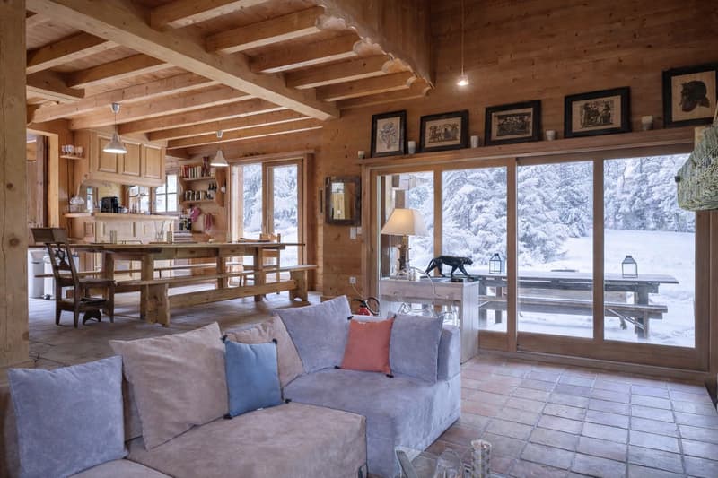 Charmant chalet d'exception à proximité de Megève (8)