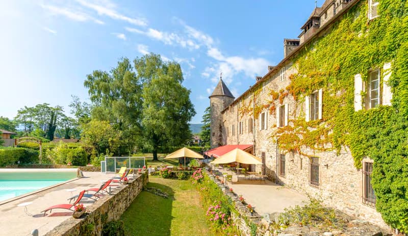Château exceptionnel pied dans l'eau à proximité de Genève (11)