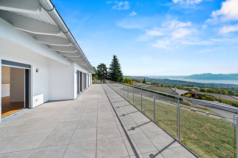 Villa contemporaine clé en main, avec vue 180 - Arzier-le-Muids (2)