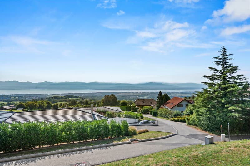 Villa contemporaine clé en main, avec vue 180 - Arzier-le-Muids (4)