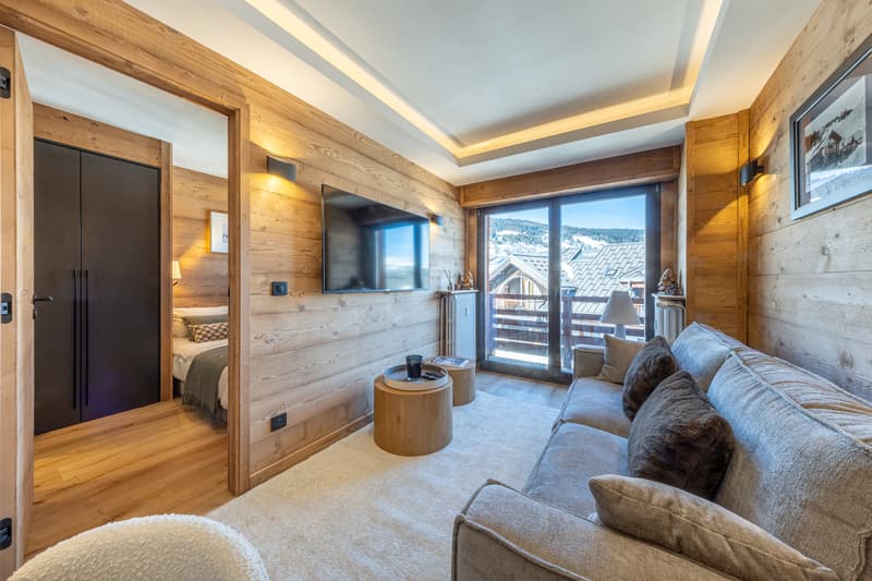 Superbe T3 en centre ville de Megève, le Chamois (1)