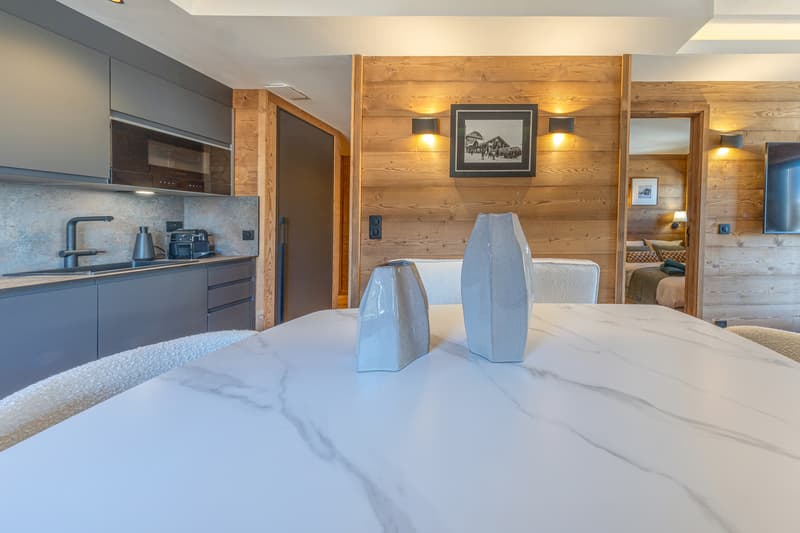 Superbe T3 en centre ville de Megève, le Chamois (4)