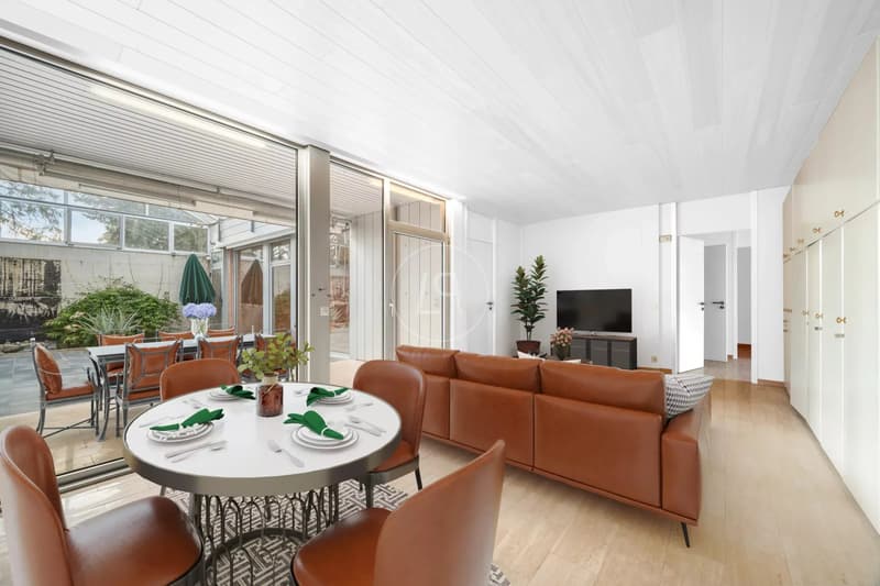 Villa a un piano superba con appartamento indipendente - Chernex (11)
