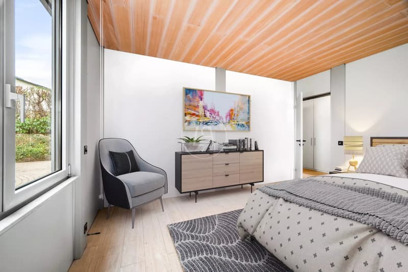 Villa a un piano superba con appartamento indipendente - Chernex (7)