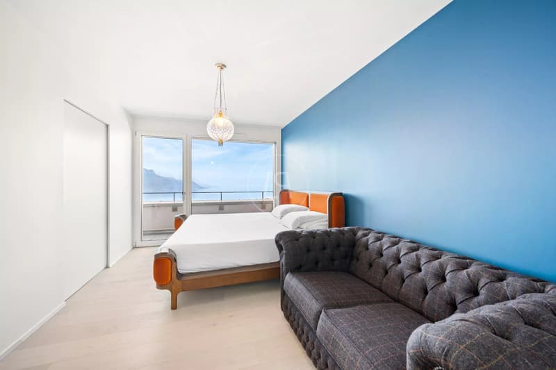 Stupendo attico moderno con vista panoramica vicino a Montreux (11)
