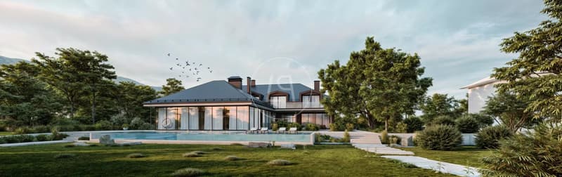 Progetto per una proprietà moderna di lusso fronte lago, Rolle (2)