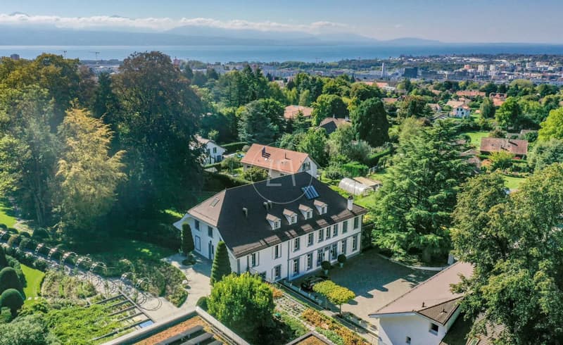 Sumptuous property from the 19th century close to Lausanne (1)