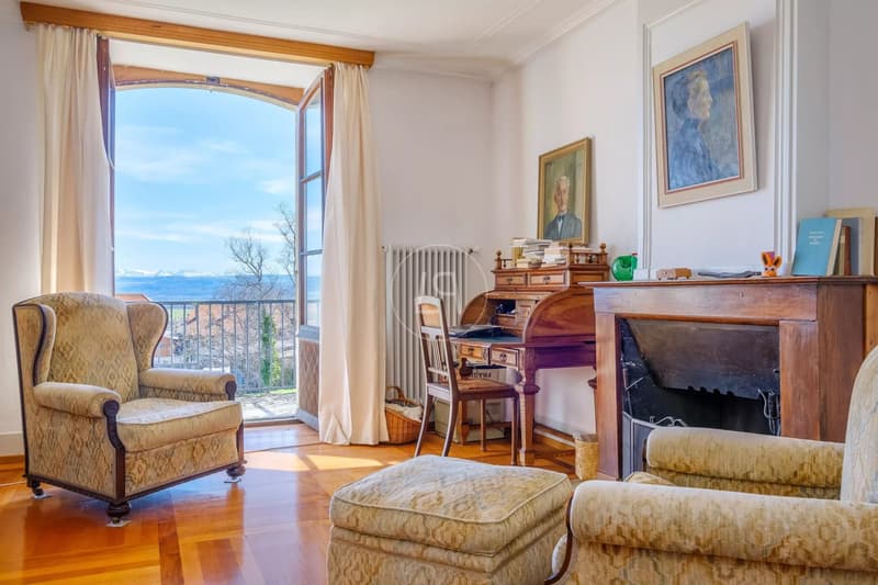 Listed Herrenhaus auf fast einem Hektar Grundstück ? 35 Minuten von Lausanne (9)