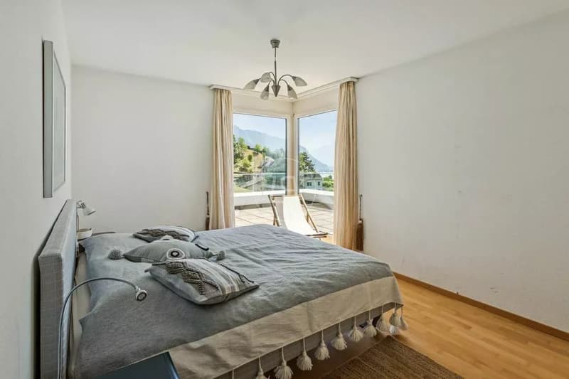 Dachboden mit 200 m2 Terrasse und atemberaubendem Blick in Montreux (8)
