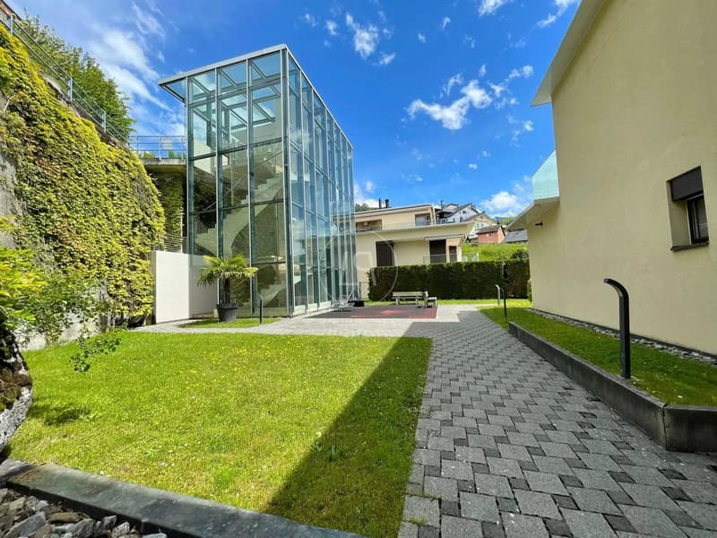Dachboden mit 200 m2 Terrasse und atemberaubendem Blick in Montreux (13)