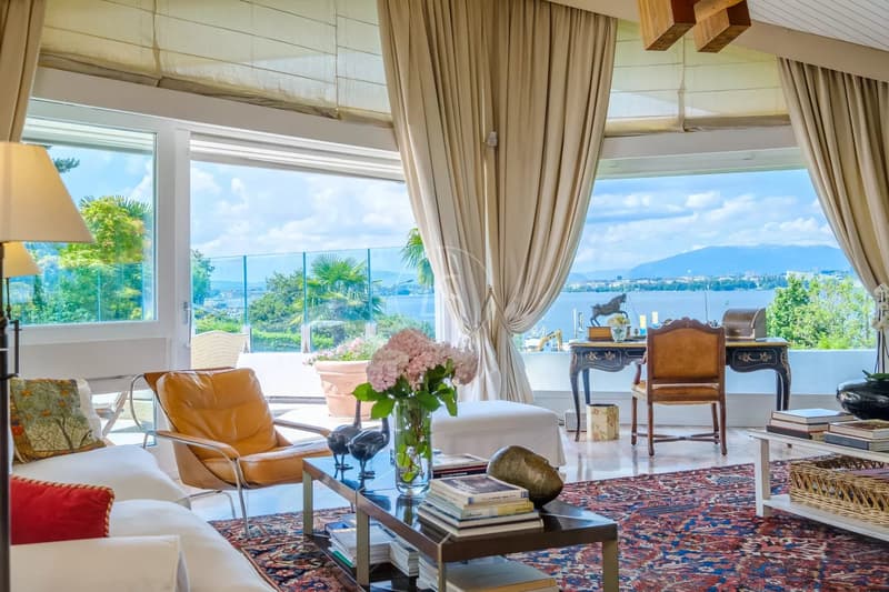Villa di prima fila sul lago a Cologny eccezionale (10)