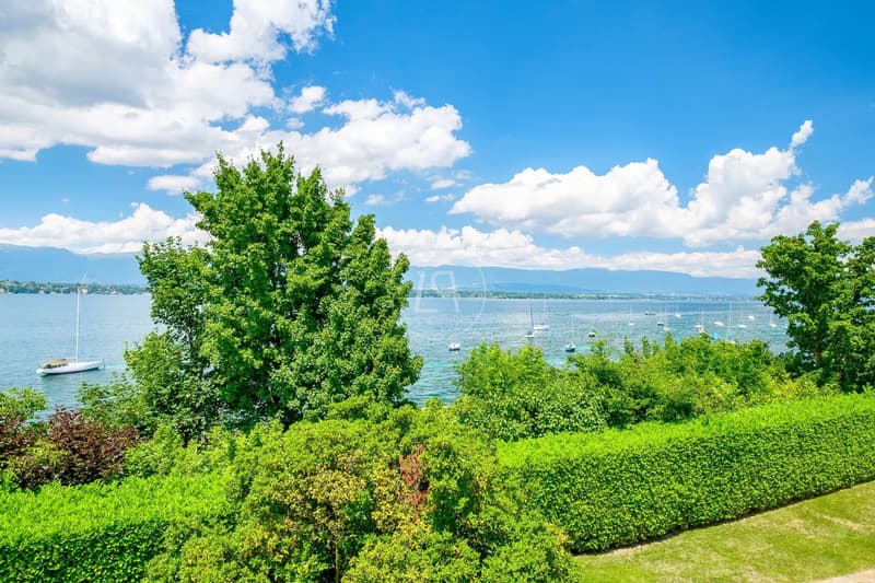 Villa di prima fila sul lago a Cologny eccezionale (4)