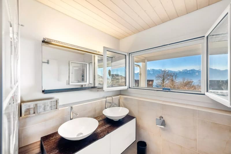 Blonay - Familienleben mit Blick auf den See und die Alpen (13)