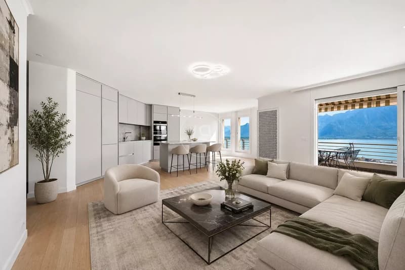 Superbe Apartment mit Panoramablick in Montreux (5)