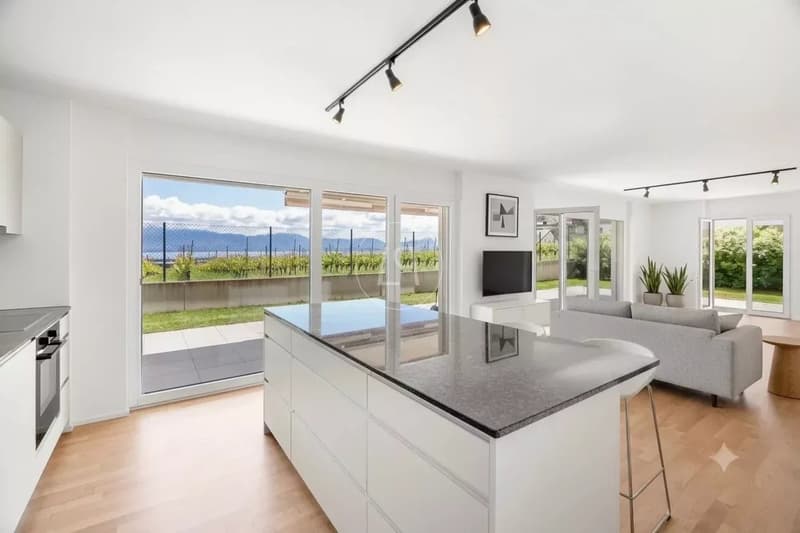 Etoy - 4.5-room apartment with lake and Alps view (2)