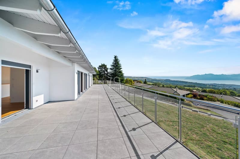 Villa contemporaine clé en main avec vue 180 degrés - Arzier-le-Muids (2)