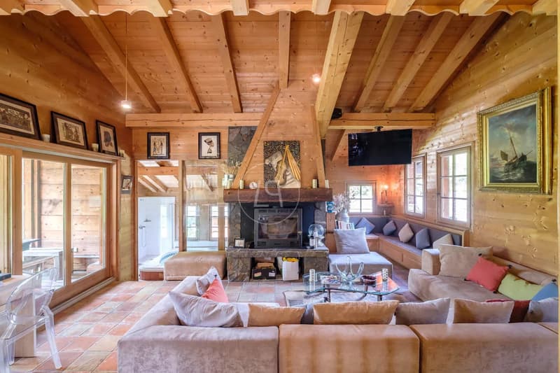 Chalet affascinante, eccezionale vicino a Megève (7)