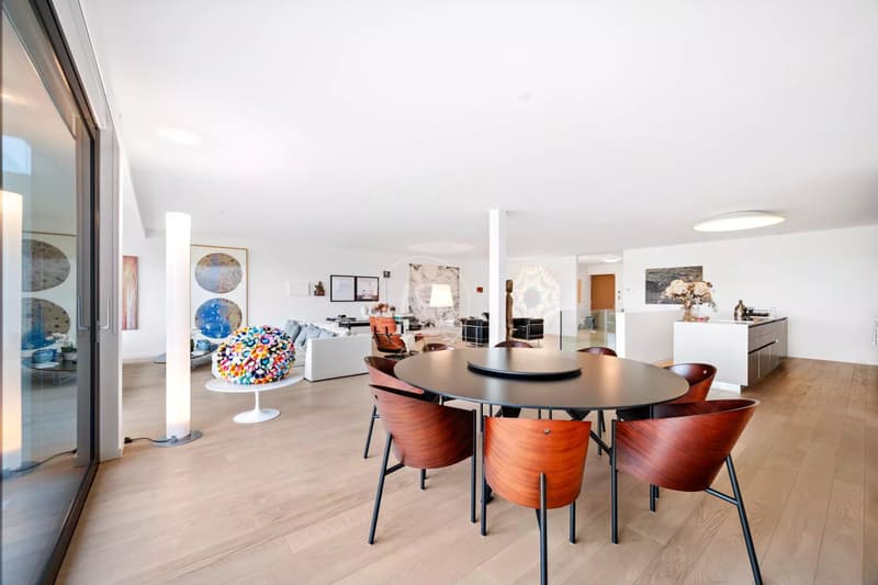 Superbe 328 m2 Doppelhaushälfte mit Gärten und Seeblick im Herzen von Corsier (5)
