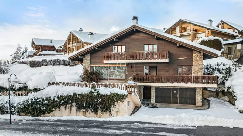 Chalet mit Alpenblick und außergewöhnlichem Potenzial (1)