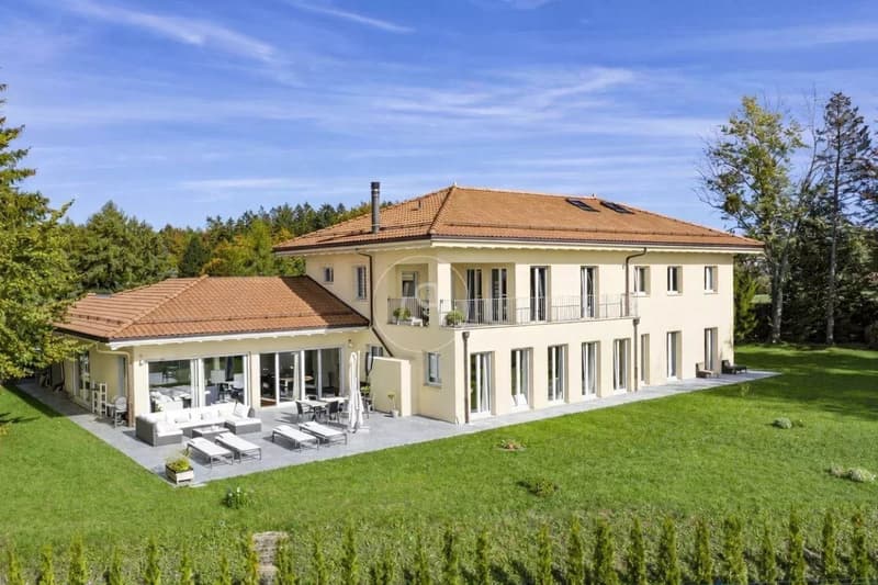 Proprietà familiare elegante, tranquilla e con vista sul lago a Epalinges (1)