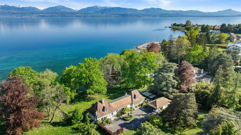 Propriété exceptionnelle au bord de l'eau avec un fort potentiel, St-Prex (1)
