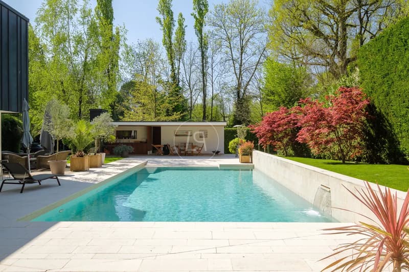 Propriété conçue par un architecte, privée et sans nuisance, Conches (GE) (1)