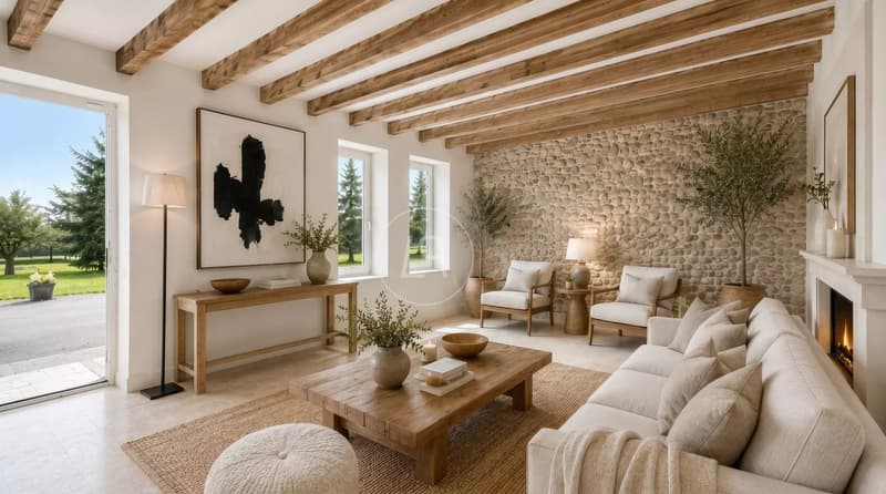 Un domaine à réinventer en une résidence privée exceptionnelle, aux portes de Genève (6)
