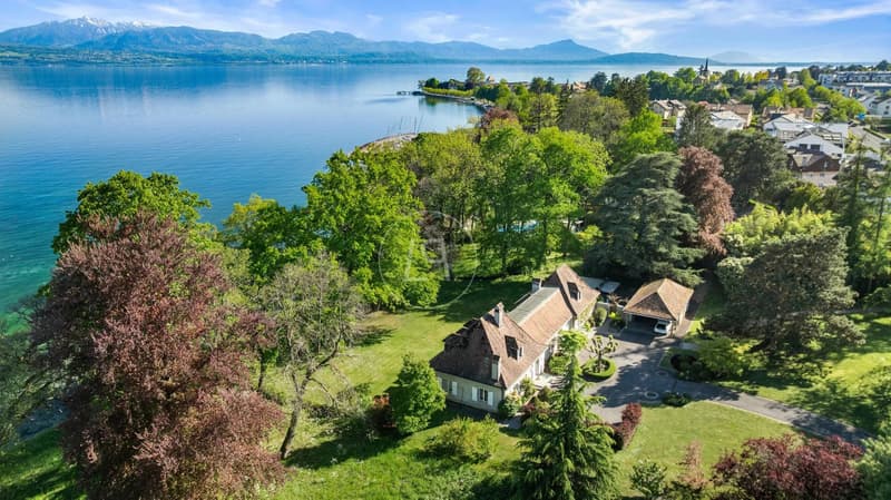 Proprietà eccezionale fronte lago con grande potenziale, St-Prex (1)