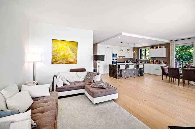 Elegantes 4.5-Zimmer-Apartment mit Panoramablick auf den Genfersee in Puidoux (6)