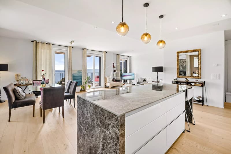 Elegantes 4.5-Zimmer-Apartment mit Panoramablick auf den Genfersee in Puidoux (5)