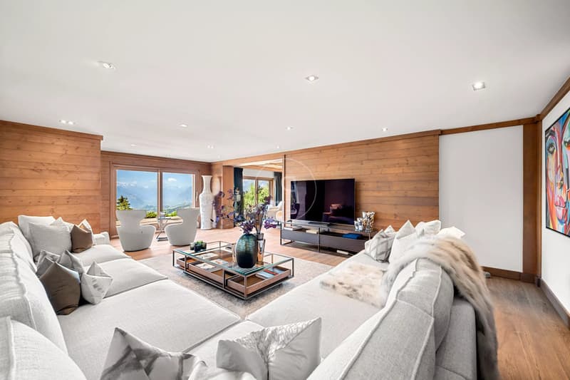 Beautiful chalet with panoramic view in Crans/Lens (7)