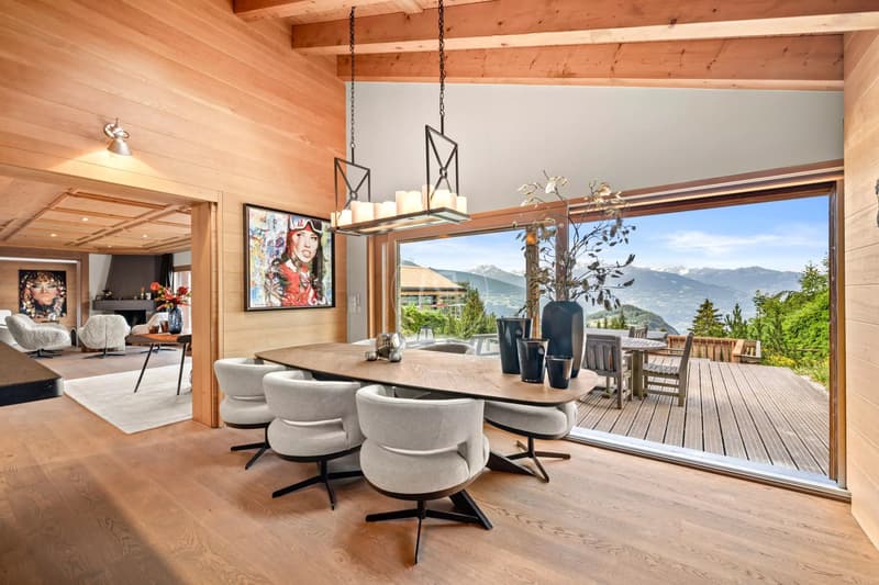 Beautiful chalet with panoramic view in Crans/Lens (13)