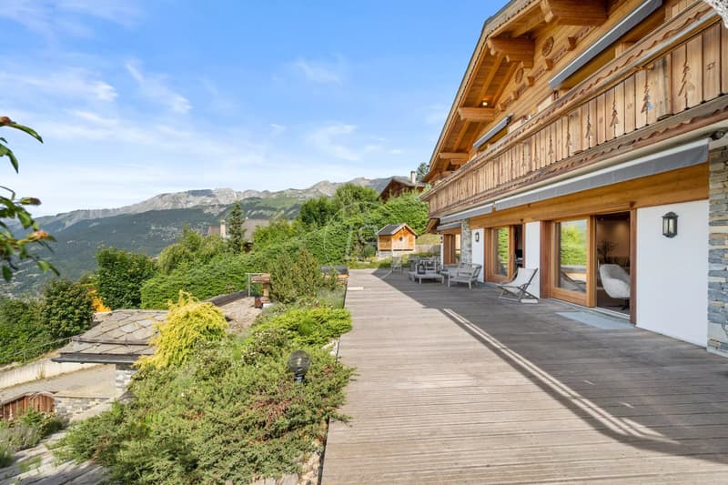 Beautiful chalet with panoramic view in Crans/Lens (5)