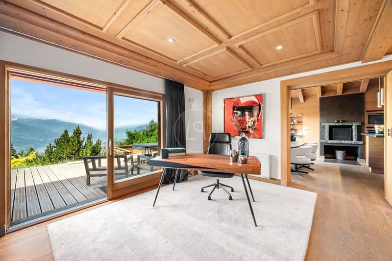 Beautiful chalet with panoramic view in Crans/Lens (10)