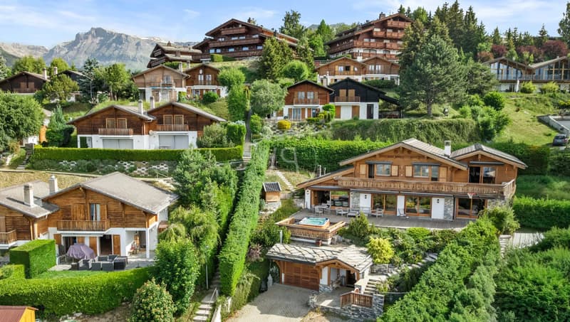 Beautiful chalet with panoramic view in Crans/Lens (2)