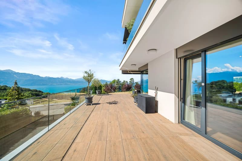 Magnifique appartement moderne avec vue panoramique au-dessus de Lutry (10)