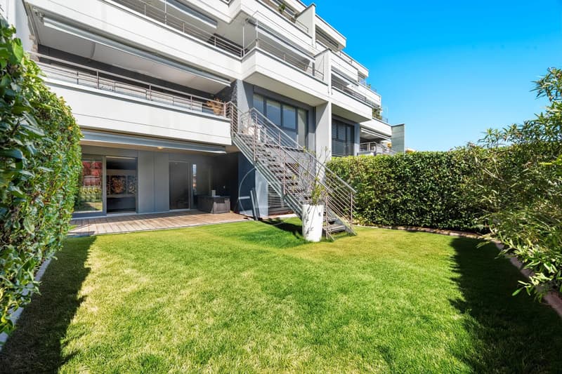 Bel appartement clé en main avec terrasse et jardin au coeur de Pully (1)