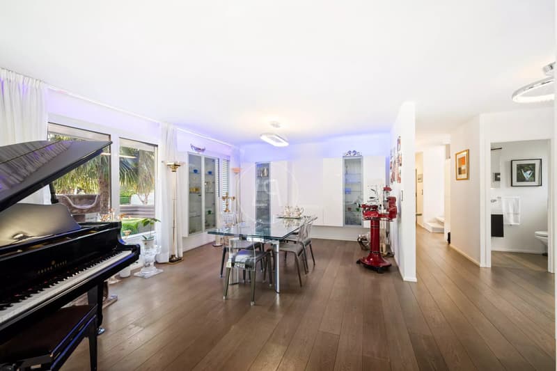 Superbe propriété contemporaine au calme, à Thônex (7)