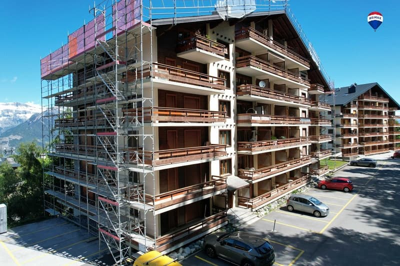 Apartment with 2.5 rooms, swimming pool and large carnotzet (2)