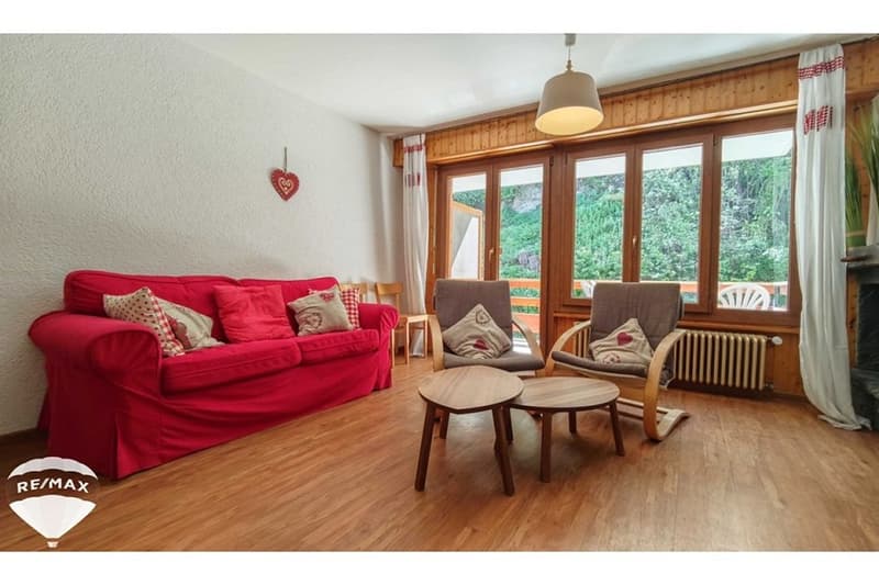 Apartment with 2.5 rooms, swimming pool and large carnotzet (3)