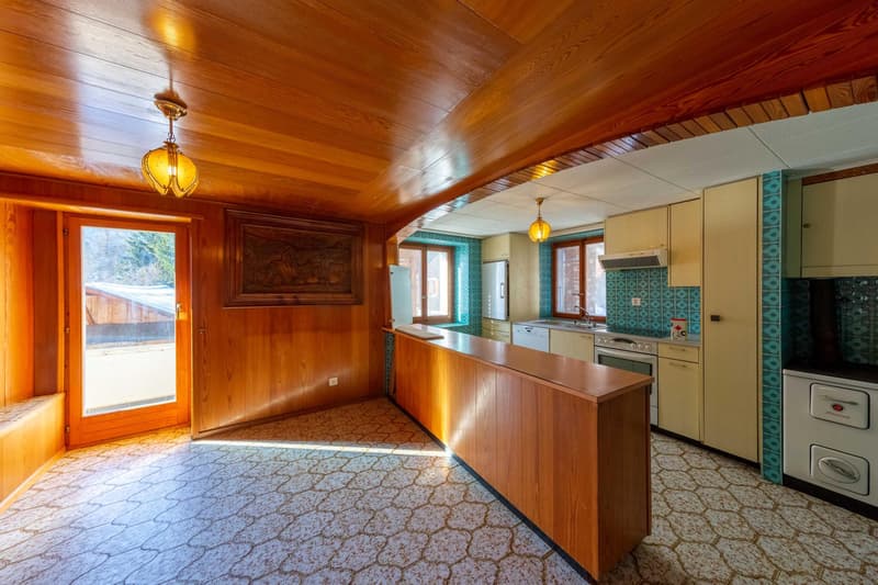 Village house with potential including a café-restaurant, a duplex apartment, hall and barns (9)