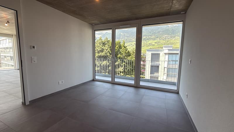 Amplio attico nuovo con grande balcone (5)